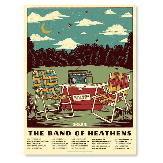 The Band of Heathen's Simple Things Tour 23'